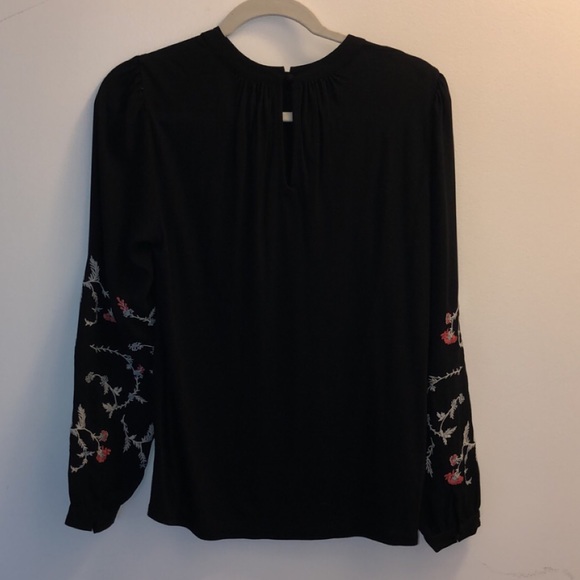 NWOT Loft Embroidered Long Sleeve - Picture 6 of 8